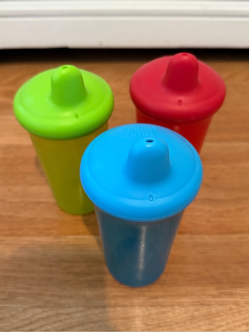 3 Parents Choice Sippy Cups